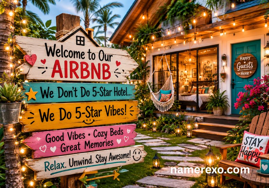 200+ Funny Airbnb Names That Guests Will Never Forget (2026)