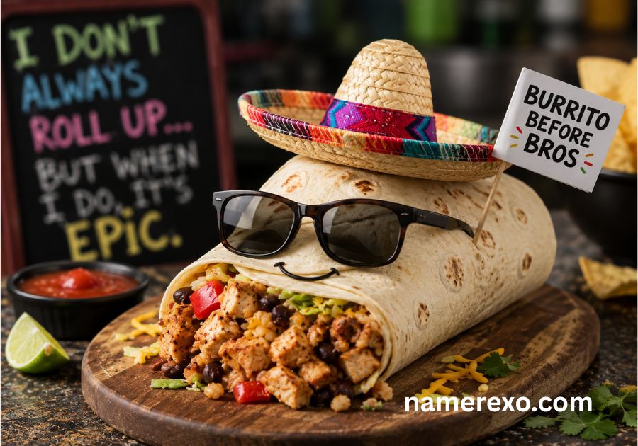 350+ Funny Burrito Names So Good They Deserve Their Own Menu (2026)