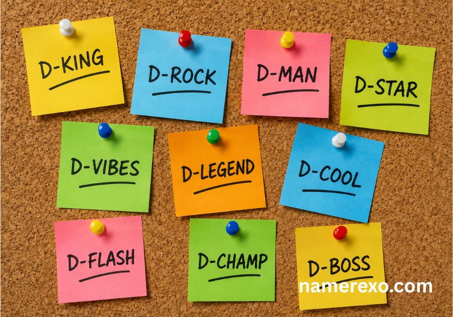 400+ D Nicknames So Good You'll Want to Use Them Instantly