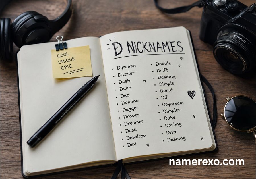 400+ D Nicknames So Good You'll Want to Use Them Instantly