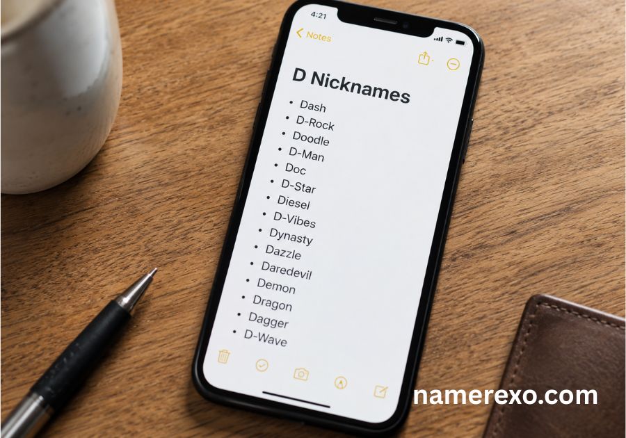 400+ D Nicknames So Good You'll Want to Use Them Instantly