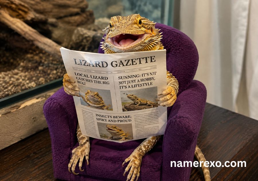 750+ Funny Lizard Names That Are Too Hilarious to Ignore (2026)