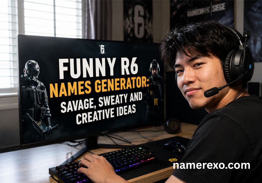 Funny R6 Names Generator: Savage, Sweaty and Creative Ideas