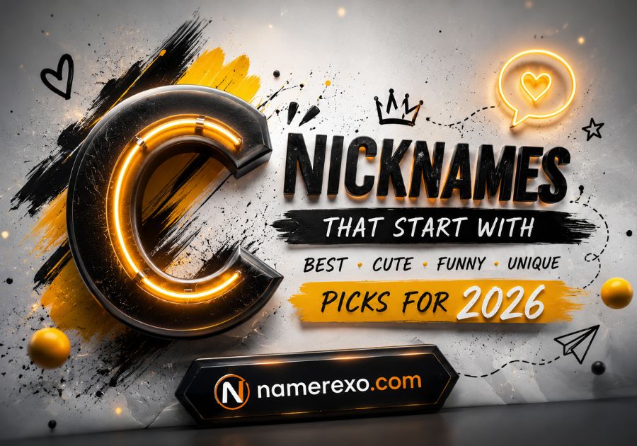 350+ Nicknames That Start With C: Best, Cute, Funny & Unique Picks for 2026