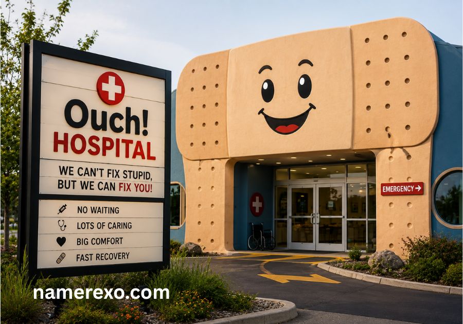 Funny Hospital Names Generator: Hilarious, Clever and Original Ideas
