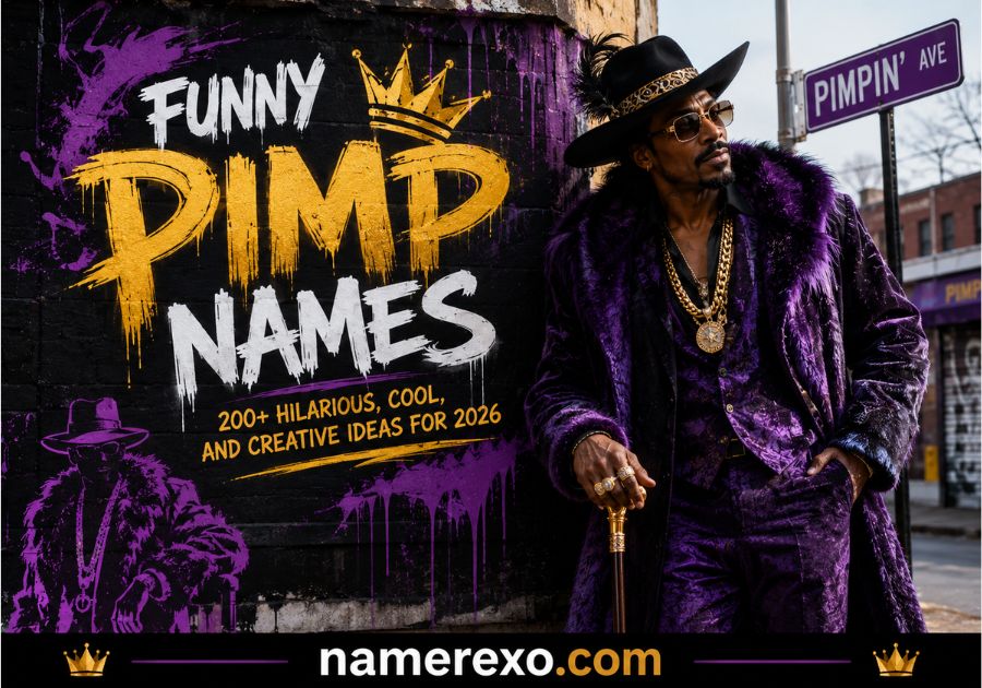Funny Pimp Names: 200+ Hilarious, Cool, and Creative Ideas For 2026