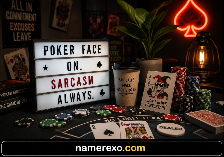 Funny Poker Names: 600+ Best, Savage & Creative Ideas (2026)